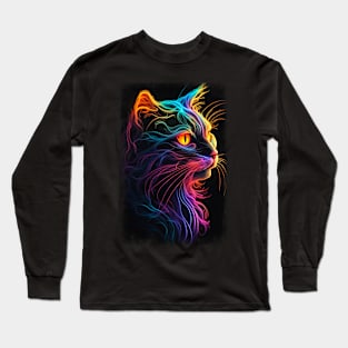 Neon Cat 11 Long Sleeve T-Shirt